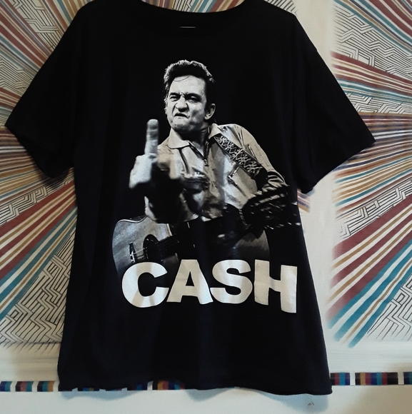Johnny Cash Unisex Large Teeshirt - Picture 4 of 12